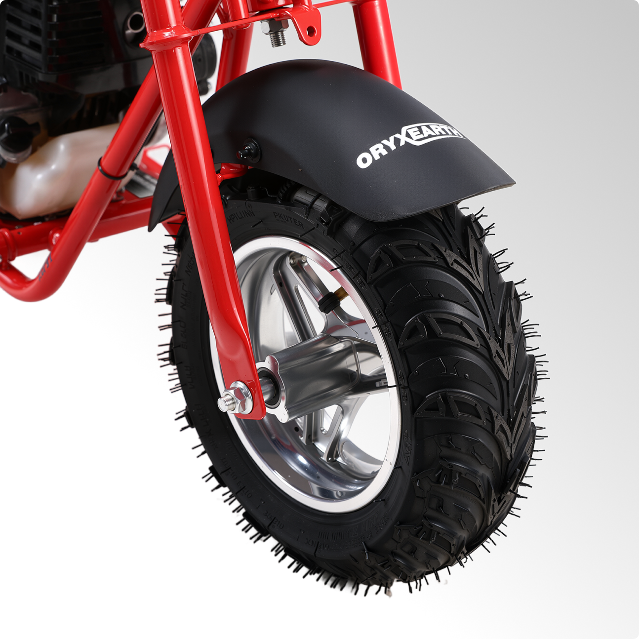 Oryxearth 37.7CC Mini Dirt Bike, 4-Stroke Gas Power 16 mph Bike,Off Road for Teens, Pull Start