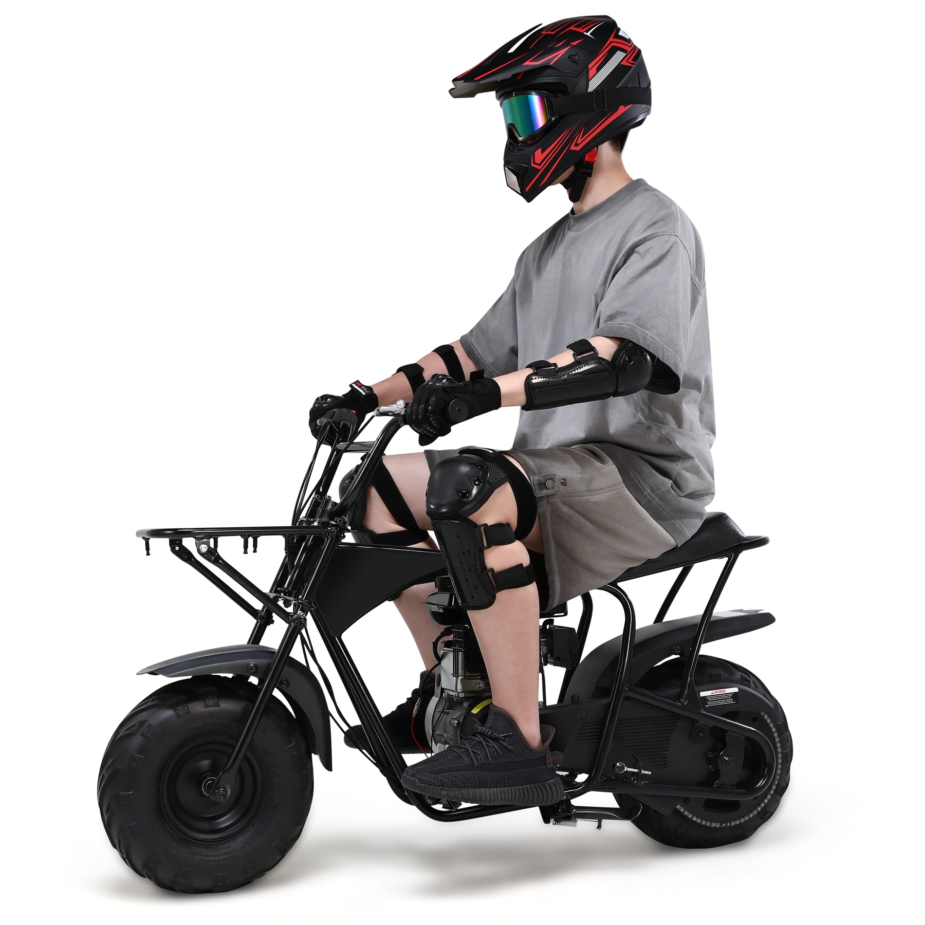 Oryxearth Kid Knee Pads Elbow Pads, Protective Gear Set for Motorcycle Cycling Mountain Biking 4PCS