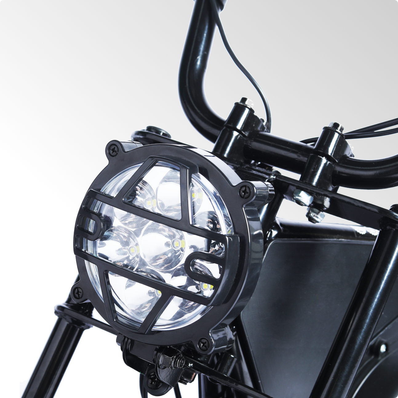 Oryxearth Electric Dirt Bike for Kids with Headlight and Portable Bag