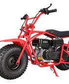 Oryxearth BRM200-1 196cc Gas Mini Bike, 35 MPH 4-Stroke Mini Dirt Bike, Off-Road Pit Bike for Adults & Teens, 220 lbs Max Load