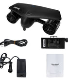 Oryxearth Dual Motor Underwater Scooter, 50m Max Depth, 2 Speed Modes Control (1.79mph & 4.03mph) with Child Lock and Camera Compatible for Scuba Diving Snorkeling