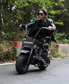 Oryxearth 99CC Gas Powered Mini Dirt Bike - Up to 24 MPH, 185 LBS Capacity