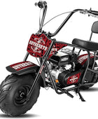 Oryxearth 99CC Gas Powered Mini Dirt Bike - Up to 24 MPH, 185 LBS Capacity