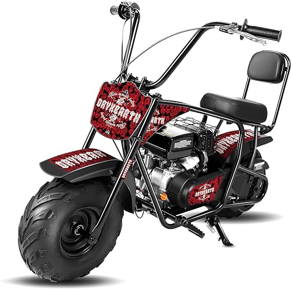 【WMT】Oryxearth 99CC Gas Powered Mini Dirt Bike - Up to 24 MPH, 185 LBS Capacity