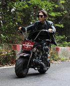 Oryxearth 99CC Gas Powered Mini Dirt Bike - Up to 24 MPH, 185 LBS Capacity