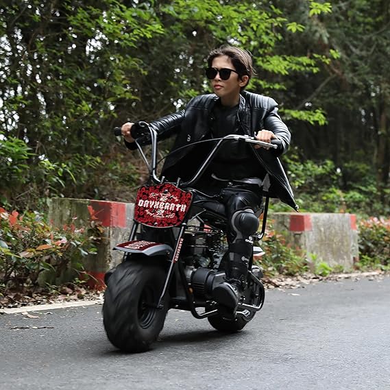 【WMT】Oryxearth 99CC Gas Powered Mini Dirt Bike - Up to 24 MPH, 185 LBS Capacity