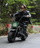 Oryxearth 99CC Gas Powered Mini Dirt Bike - Up to 24 MPH, 185 LBS Capacity