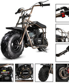 Oryxearth 105CC 4-Stroke Retro Style Mini Dirt Bike