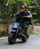 Oryxearth 99CC Gas Powered Mini Dirt Bike - Up to 24 MPH, 185 LBS Capacity