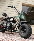 Oryxearth 99CC Gas Powered Mini Dirt Bike - Up to 24 MPH, 185 LBS Capacity