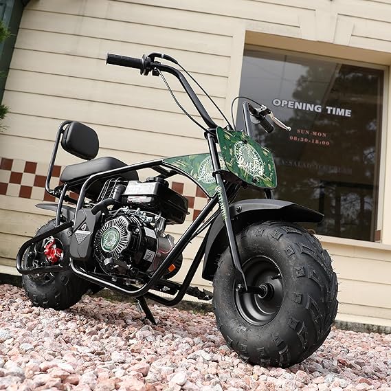 【WMT】Oryxearth 99CC Gas Powered Mini Dirt Bike - Up to 24 MPH, 185 LBS Capacity