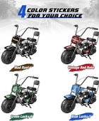 Oryxearth 99CC Gas Powered Mini Dirt Bike - Up to 24 MPH, 185 LBS Capacity