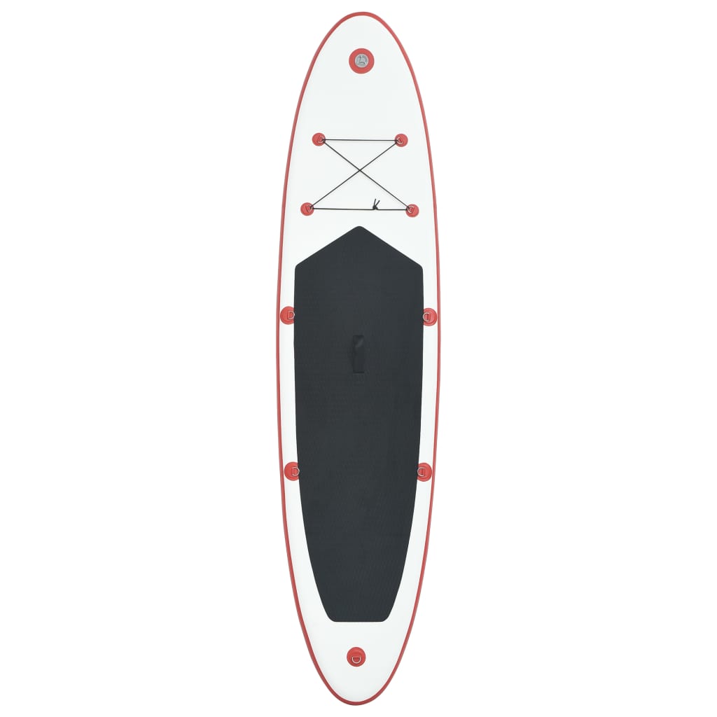 Inflatable Stand Up Paddleboard Set Red and White