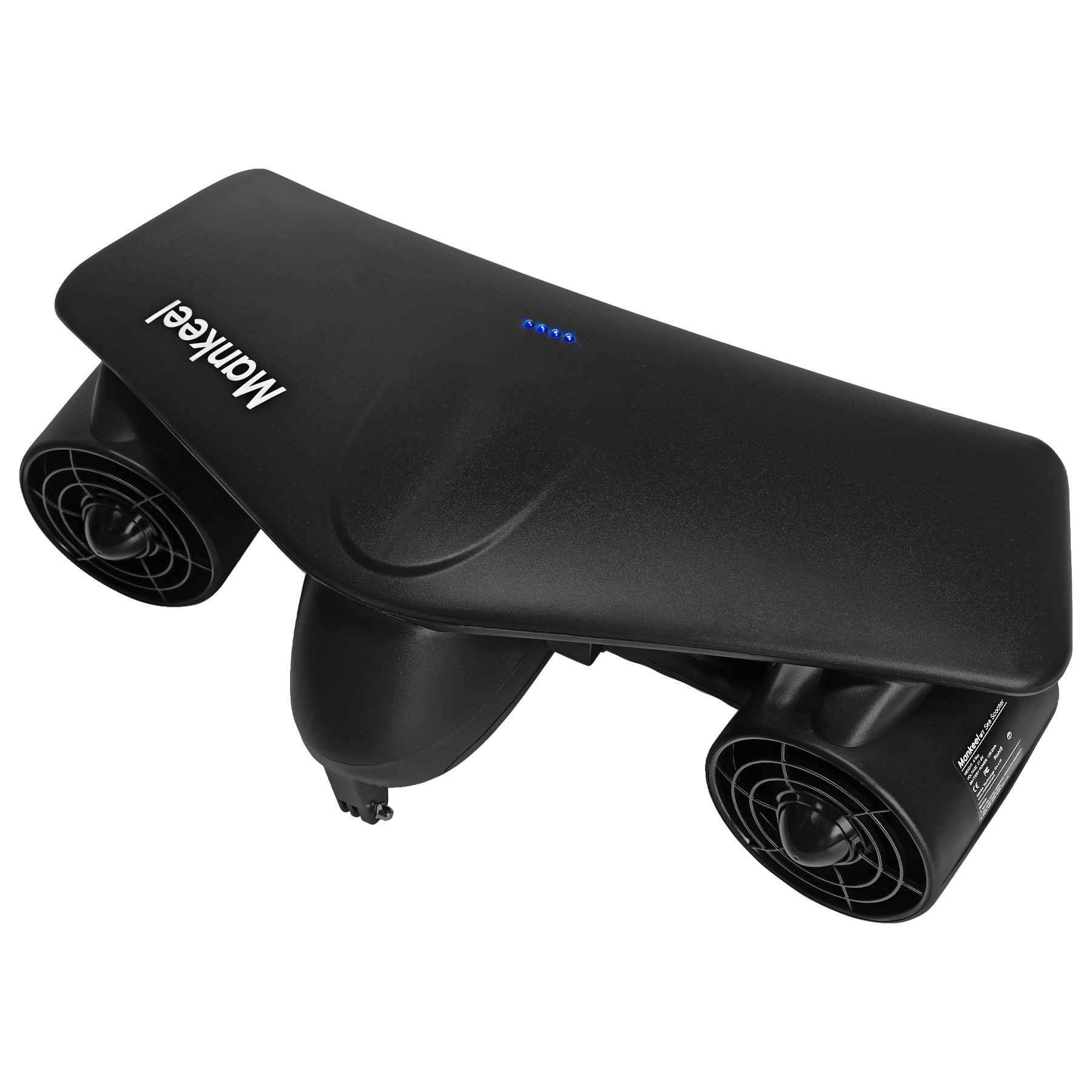 Oryxearth Dual Motor Underwater Scooter, 50m Max Depth, 2 Speed Modes Control (1.79mph & 4.03mph) with Child Lock and Camera Compatible for Scuba Diving Snorkeling