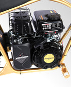 Oryxearth BRM100-4 99CC Off-Road Gas Mini Bike for Adults & Teens, Limited Edition Gold, Supports Up to 220 lbs
