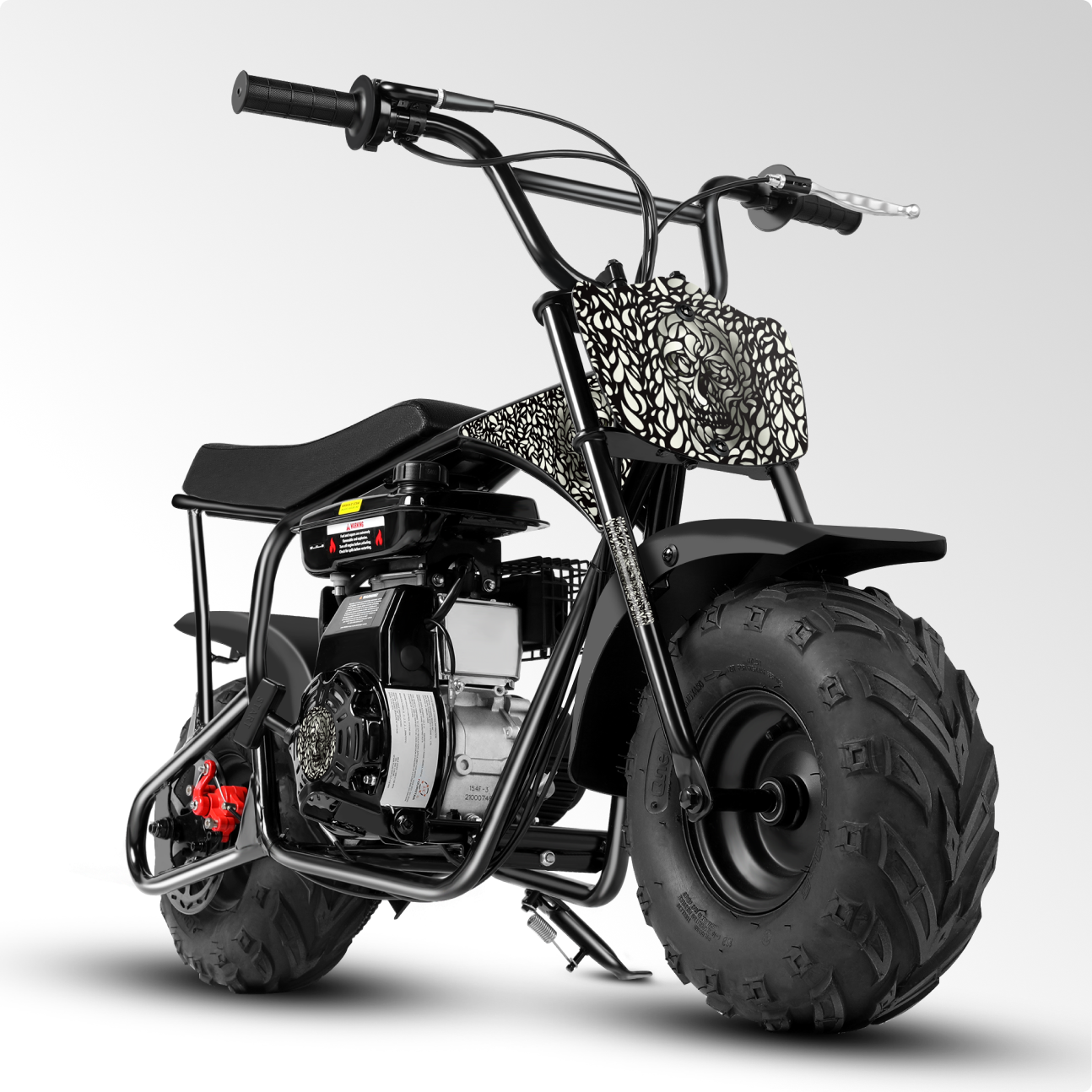 Oryxearth 105CC 4-Takt-Offroad-Minifahrrad für Kinder