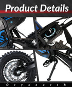 Oryxearth VRME1000-5 Lightweight Off-Road Electric Dirt Bike, For Teens & Adults