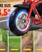 Oryxearth 37.7CC Mini Dirt Bike, 4-Stroke Gas Power 16 mph Bike,Off Road for Teens, Pull Start