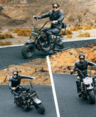 Kinder Dirt Bike 99CC, 4-Takt Benzin, Automatikgetriebe, Offroad, ab 13 Jahre