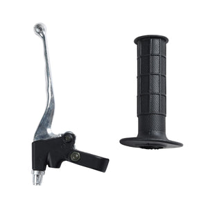 Brake Lever and Grip Kit for Oryxearth BRM100P-1 / BRM100-4 Mini Bike Black
