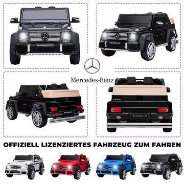 Mercedes-Maybach G650 Elektroauto für Kinder - ORYXEARTH - 12V Batterie - Geschwindigkeit 3-5 km/h