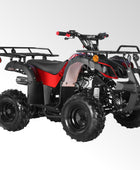 Coolster Gas ATV, 125CC 4-Stroke Mini Gas 4 Wheeler with Front and Rear Disc Brake, with Speed Control and LED Lights, Weight Support Up to 165 LBS, Max Speed 15mph