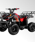 Coolster Gas ATV, 125CC 4-Stroke Mini Gas 4 Wheeler with Front and Rear Disc Brake, with Speed Control and LED Lights, Weight Support Up to 165 LBS, Max Speed 15mph