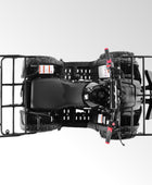 Coolster Gas ATV, 125CC 4-Stroke Mini Gas 4 Wheeler with Front and Rear Disc Brake, with Speed Control and LED Lights, Weight Support Up to 165 LBS, Max Speed 15mph