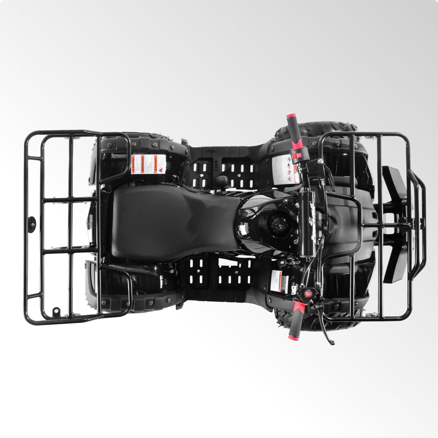 Coolster Gas ATV, 125CC 4-Stroke Mini Gas 4 Wheeler with Front and Rear Disc Brake, with Speed Control and LED Lights, Weight Support Up to 165 LBS, Max Speed 15mph