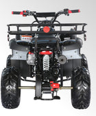 Coolster Gas ATV, 125CC 4-Stroke Mini Gas 4 Wheeler with Front and Rear Disc Brake, with Speed Control and LED Lights, Weight Support Up to 165 LBS, Max Speed 15mph
