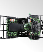 Coolster Gas ATV, 125CC 4-Stroke Mini Gas 4 Wheeler with Front and Rear Disc Brake, with Speed Control and LED Lights, Weight Support Up to 165 LBS, Max Speed 15mph