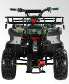 Coolster Gas ATV, 125CC 4-Stroke Mini Gas 4 Wheeler with Front and Rear Disc Brake, with Speed Control and LED Lights, Weight Support Up to 165 LBS, Max Speed 15mph
