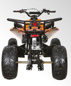 Coolster Gas ATV, 200CC 4-Stroke Mini Gas 4 Wheeler with Front and Rear Disc Brake, with Speed Control and LED Lights, Weight Support Up to 220 LBS, Max Speed 15mph