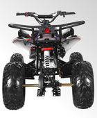Coolster Gas ATV, 200CC 4-Stroke Mini Gas 4 Wheeler with Front and Rear Disc Brake, with Speed Control and LED Lights, Weight Support Up to 220 LBS, Max Speed 15mph