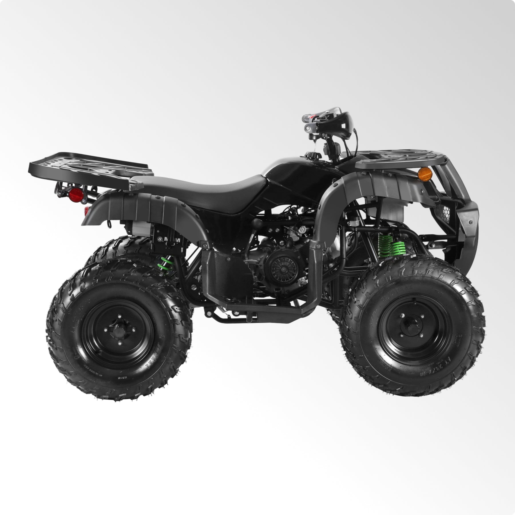 Coolster Gas ATV, 170CC 4-Stroke Mini Gas 4 Wheeler with Front and Rear Disc Brake, with Speed Control and LED Lights, Weight Support Up to 220 LBS, Max Speed 10mph