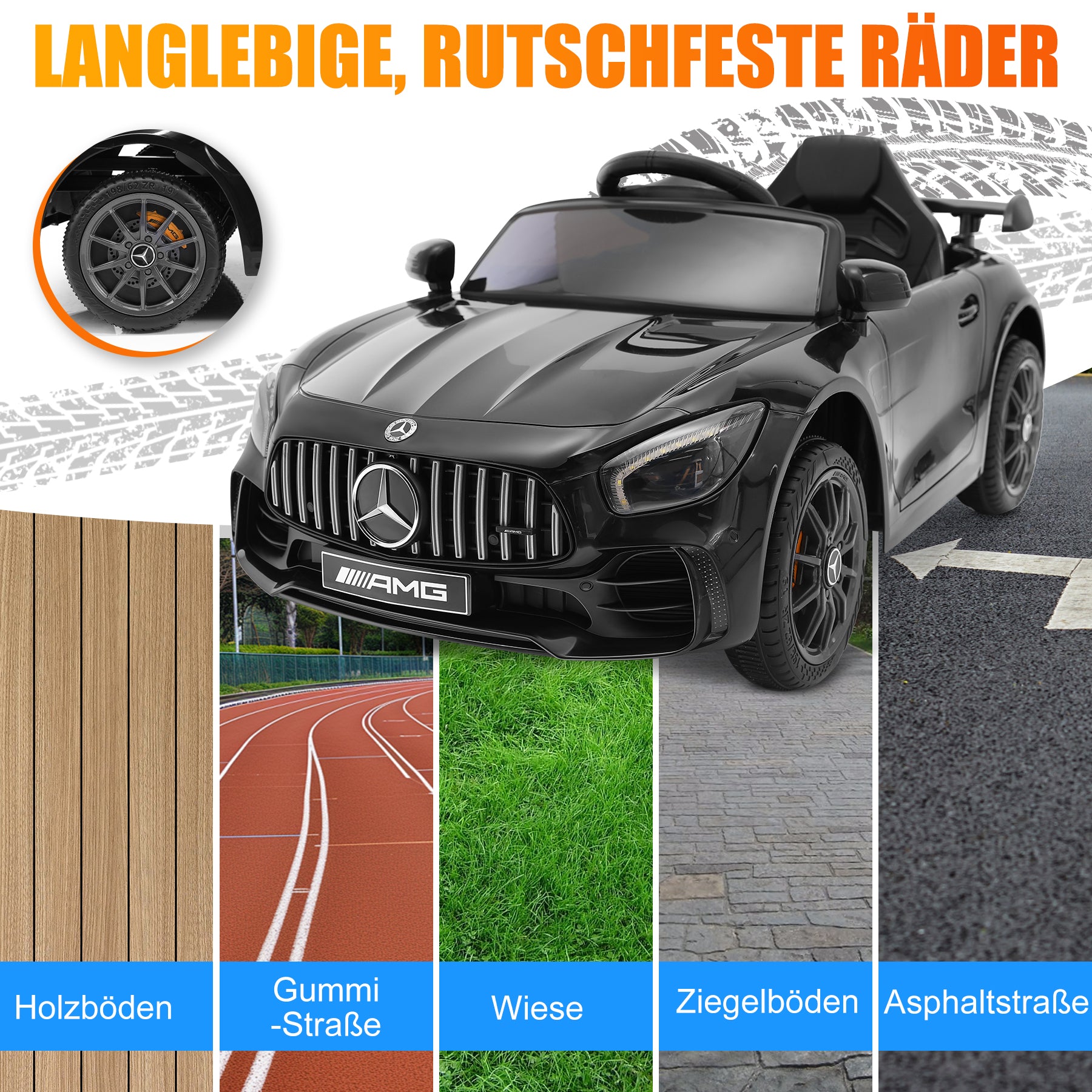 Elektro-Kinderauto UTV 12V Kinder Elektro-Geländewagen Kinderfahrzeug 2-6 km/h