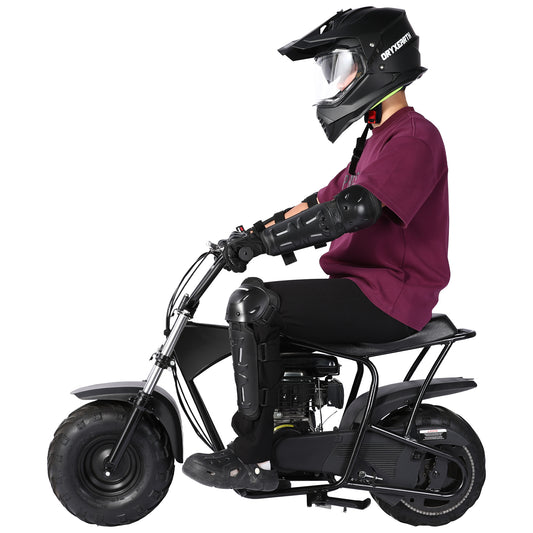 Oryxearth Mini Bike Front Fork Suspension Universal Mini Dirt Bike Suspension Set Pit Bike Shock Forks Frame Upgrades Assembly for Dirt Bike Motorcycle Minibike,Black (WM)