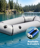 Oryxearth Inflatable Packraft Kayak for Adults, 6.9FT Lightweight TPU Canoe (210D), Portable 1-Person Watercraft for Kayaking, Fishing, Camping, Compact Design