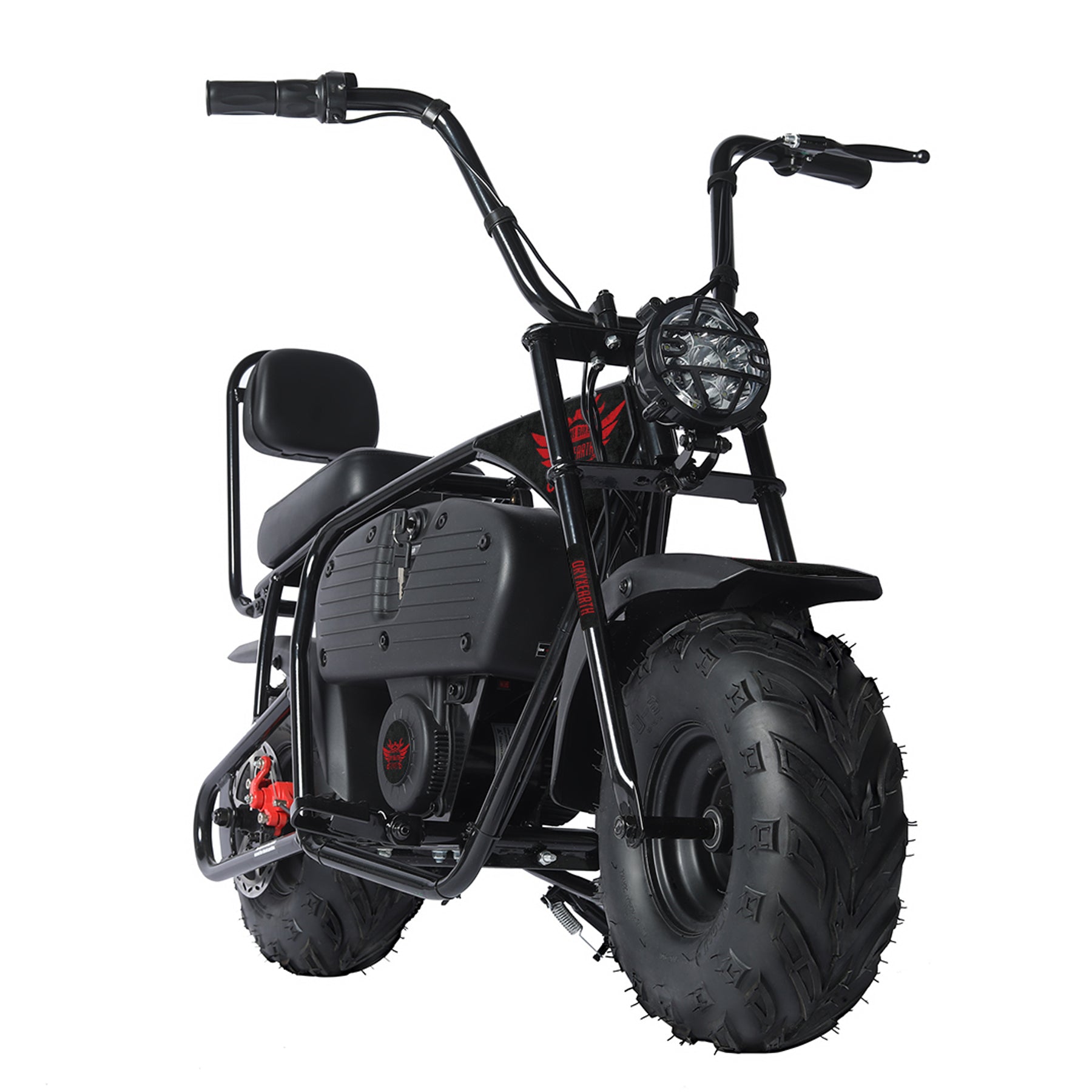 Oryxearth Elektro-Dirtbike für Kinder mit Scheinwerfer und tragbarer Tasche