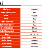 Oryxearth 105CC 4-Takt-Offroad-Minifahrrad für Kinder
