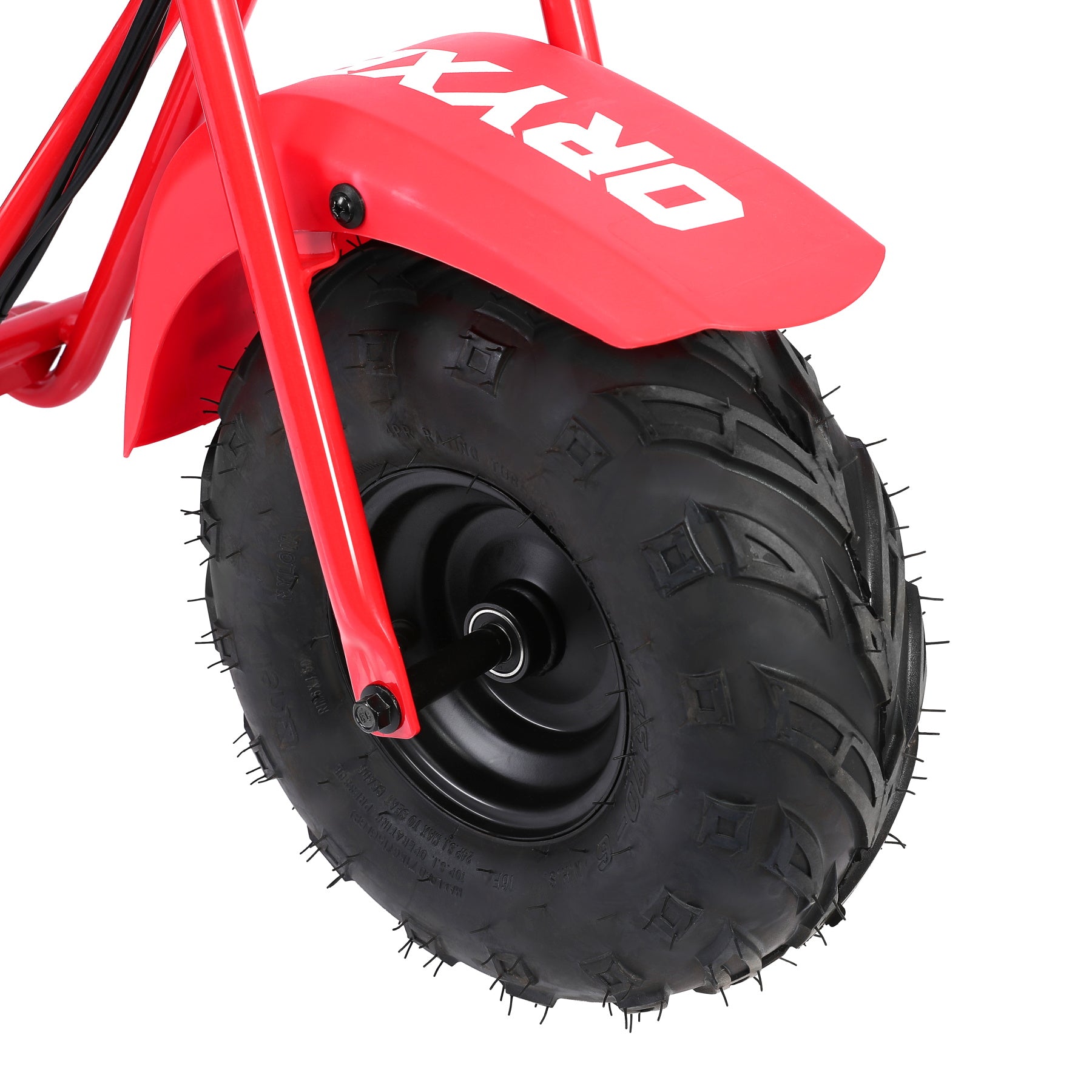 Oryxearth 105CC Kids Dirt Bike - 4-Stroke Gas Mini Motorcycle for Off-Road & Trail Riding, EPA Approved, Supports 185 LBS (Up to 28 MPH), for Adults and Teens, Red