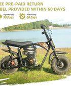Oryxearth 105CC 4-Stroke Off-Road Mini Bike for Kids