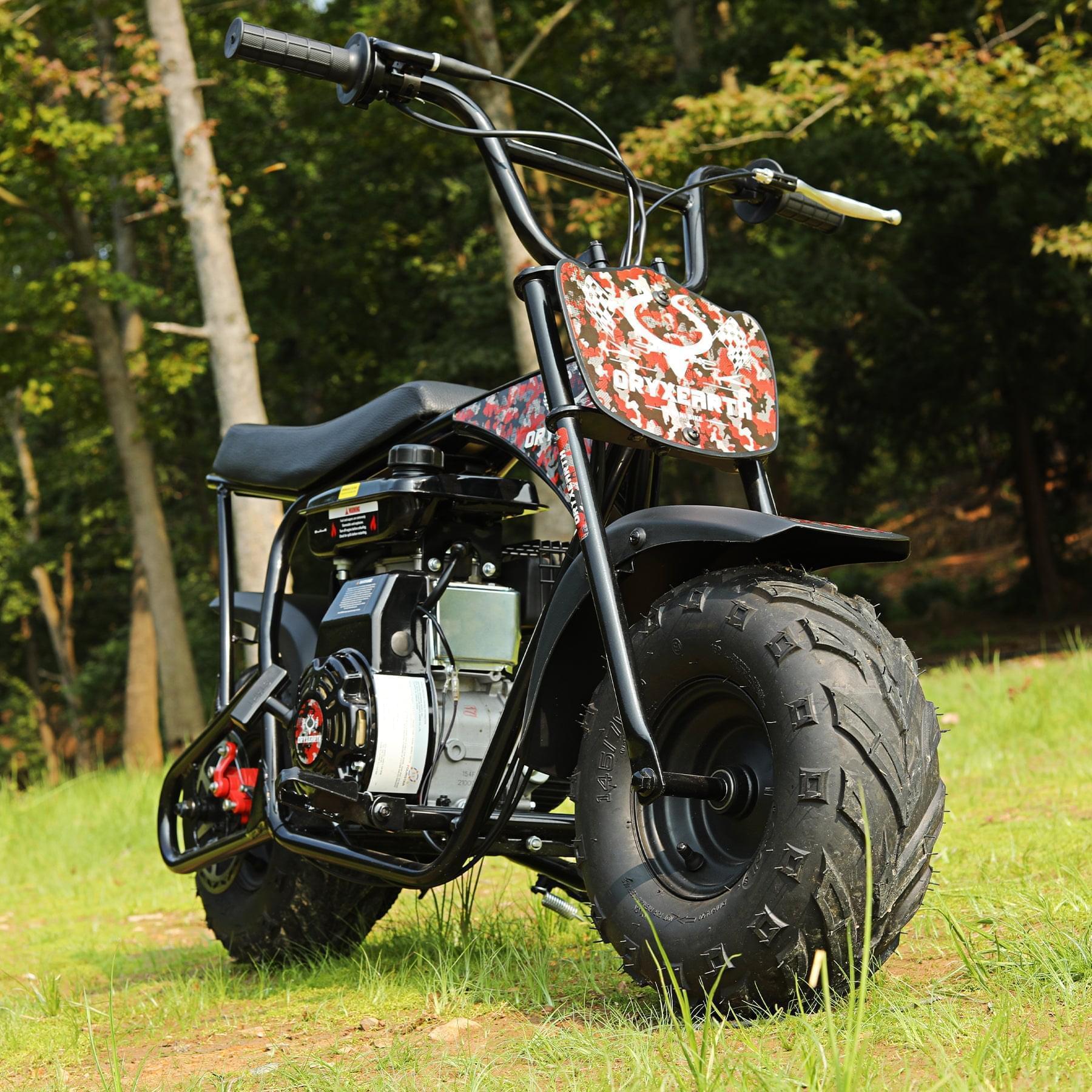 Oryxearth Mini Bike for Kids Motorcycle, Gas Power Dirt Bike,105CC