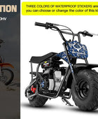 Oryxearth 105CC 4-Stroke Off-Road Mini Bike for Kids